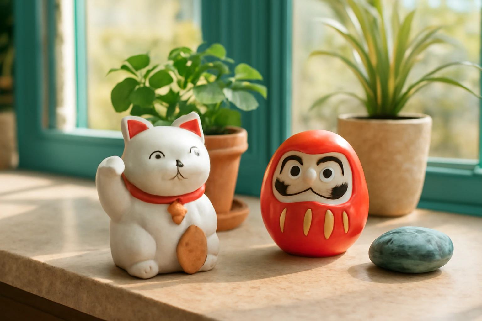 Đồ cầu may Nhật Bản: Maneki-neko, Daruma, Omamori — ý nghĩa và cách dùng cho đúng