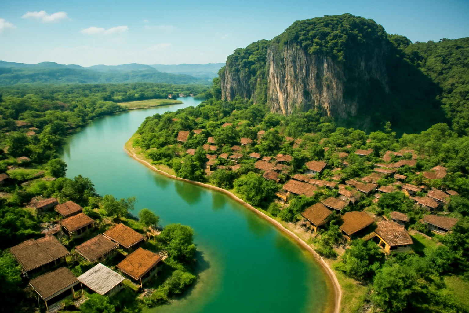 Làng Hahoe và các làng cổ Hàn Quốc: thế "hoa sen nổi trên nước" và bài học chọn đất lập làng
