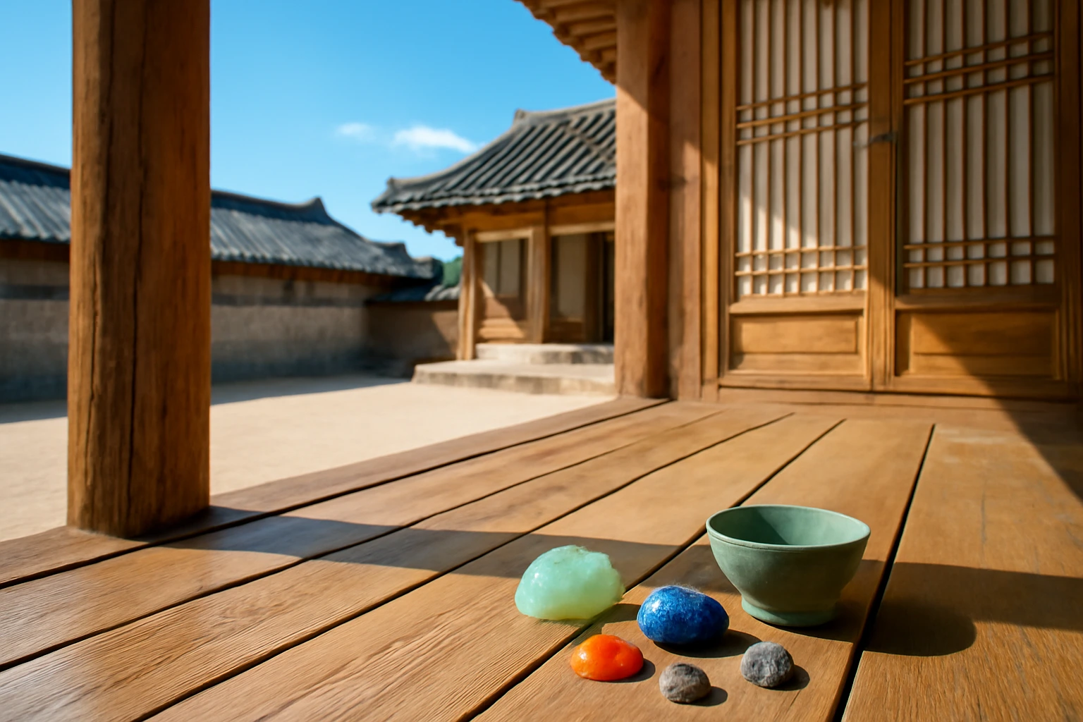 Nhà hanok Hàn Quốc: hướng nam, sưởi ondol, sân madang và cách "ngồi" nhà vào đất